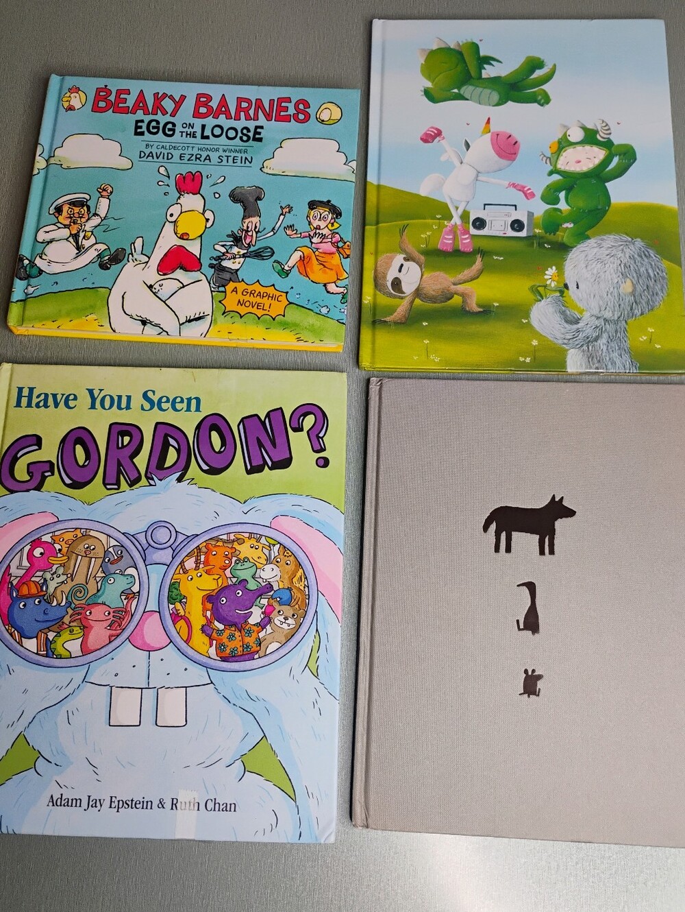 4 Hardcovered Children's Books